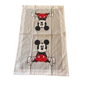 Disney Mickey Mouse Gray Hand Towel Set of 2